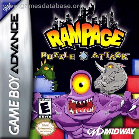 Cover Rampage Puzzle Attack for Game Boy Advance